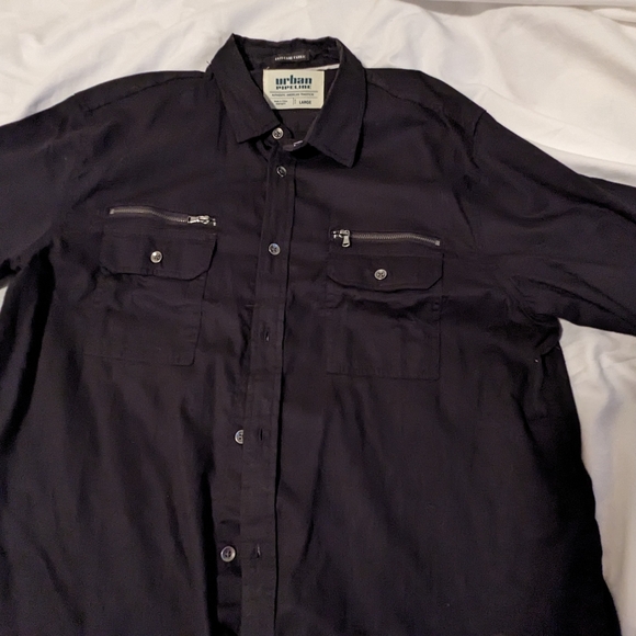 Urban Pipeline Men's Roll Up Casual Shirt - Picture 8 of 16